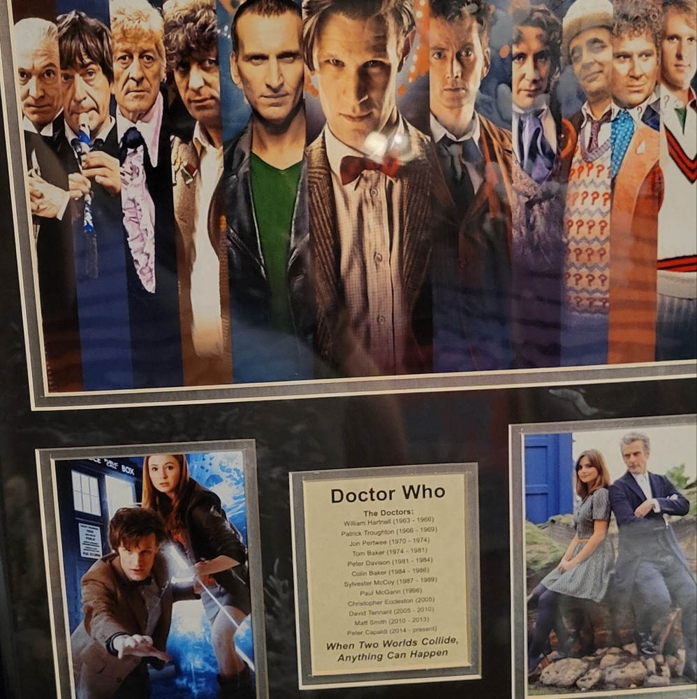 Framed Doctor Who picture
